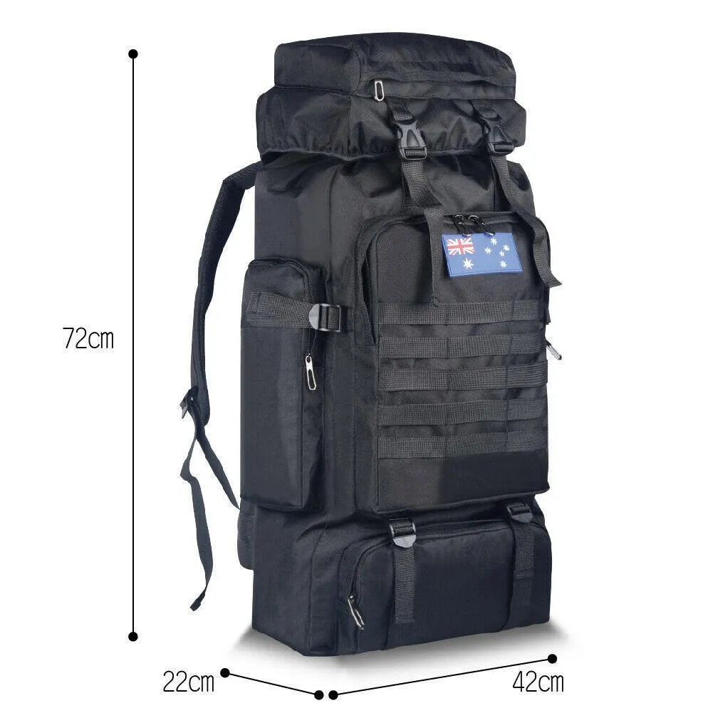 80L Tactical Hiking Backpack