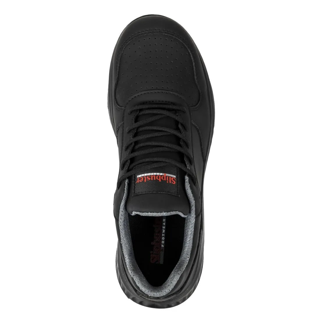 BA063-39 Slipbuster Recycled Microfibre Trainers Matte Black 39