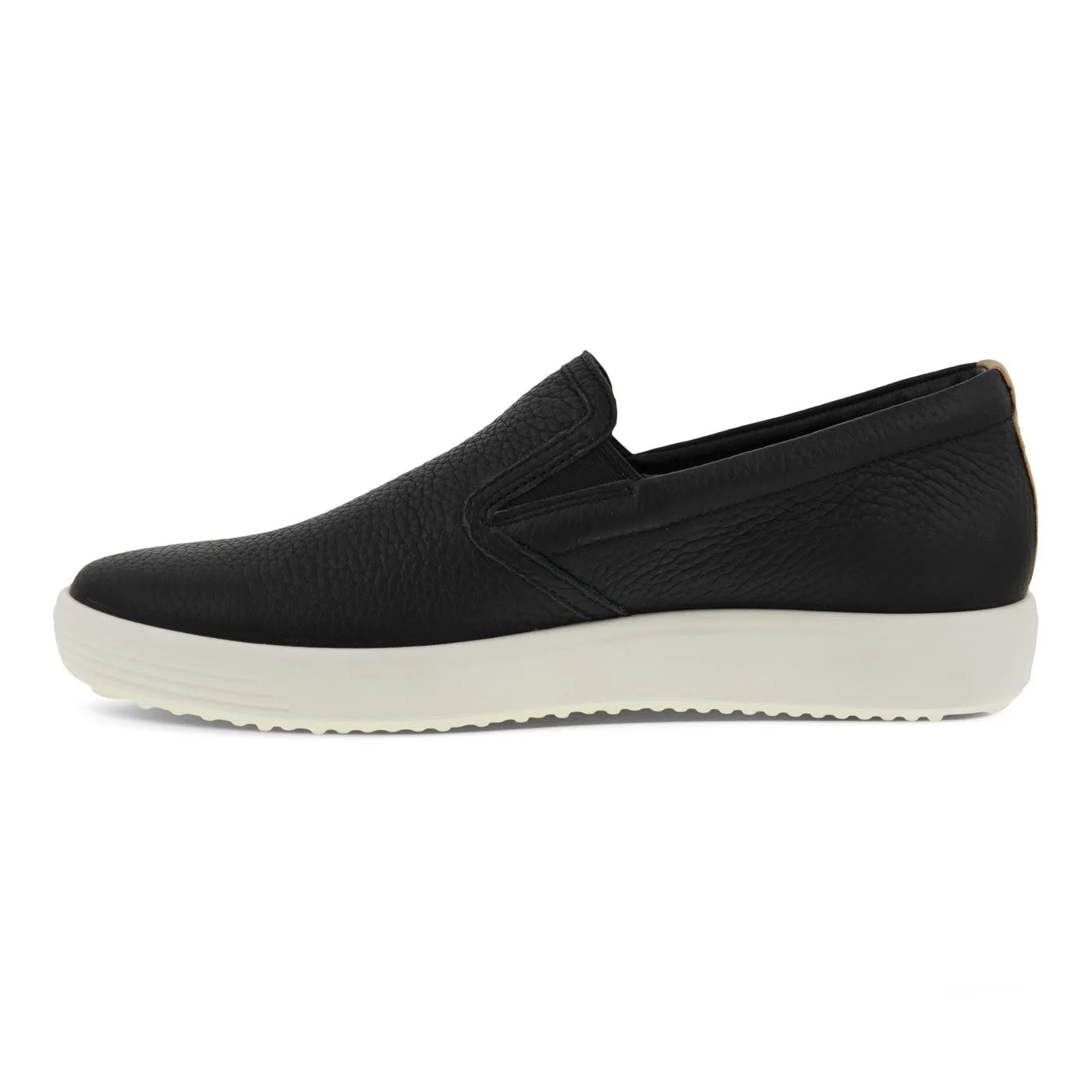 Ecco Women's Soft 7 Slip On - Black/Powder