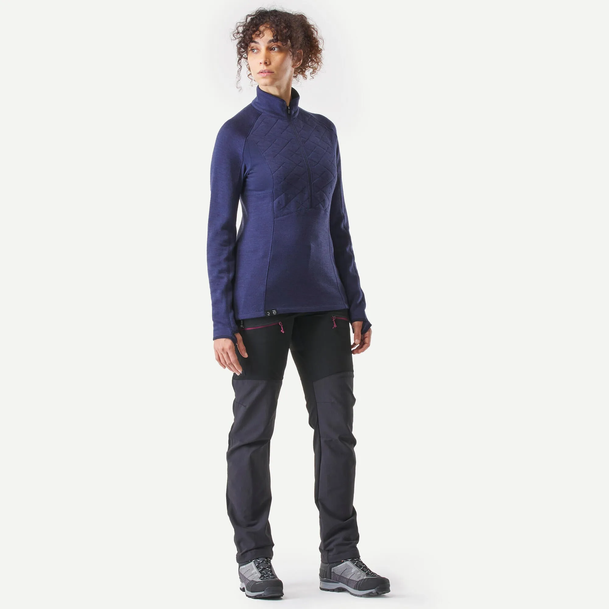 Forclaz Women's MT900 Merino Wool Long-sleeve Shirt