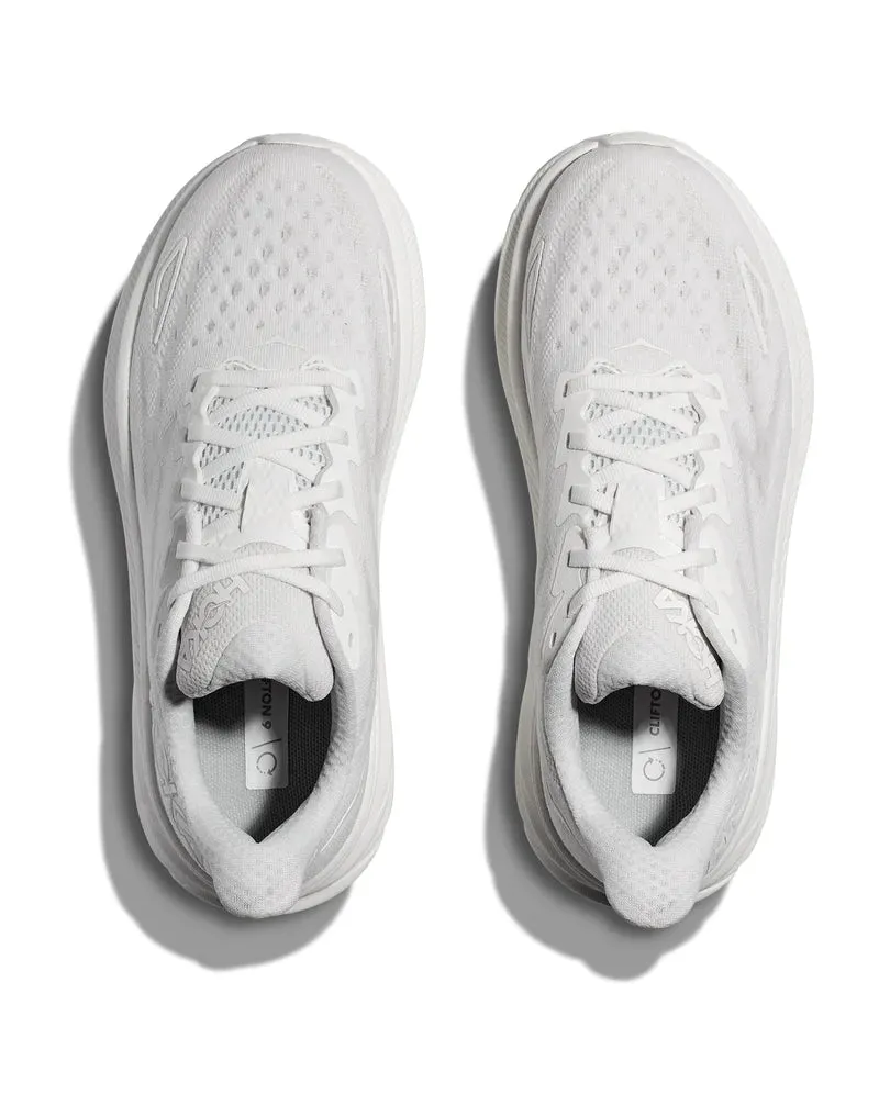 HOKA MENS CLIFTON 9 - WHITE