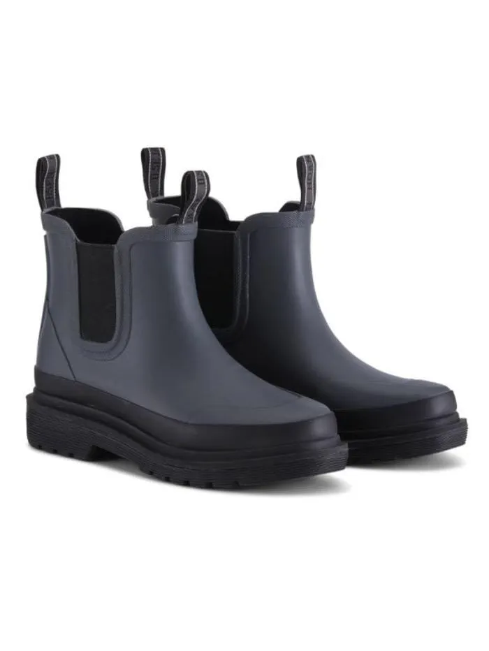 Ilse Jacobsen T Short Rubber Wellington Boots Dark Shadow  RUB30C 033