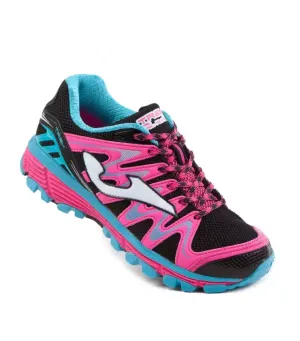 Joma TK. Trek Lady 701 - ladies trail running - black/pink/blue