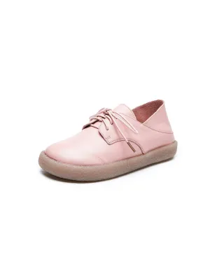 Lace-up Comfortable Casual Leather Sneakers