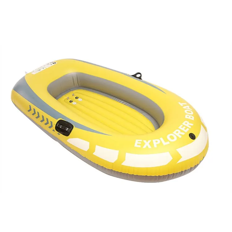 LS-801 Small PVC Water Casual Inflatable Boat, Style: Dual People Use Hand Pump Paddle