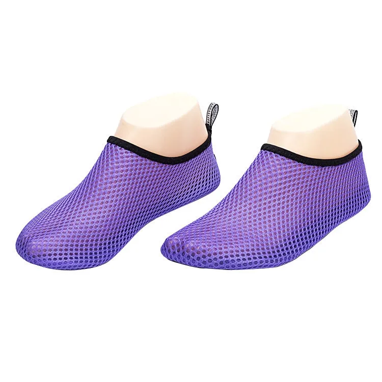 Mesh Cloth Soft Bottom Non-slip Diving Socks Beach Socks Adult Snorkeling Shoes, Size: 40-41