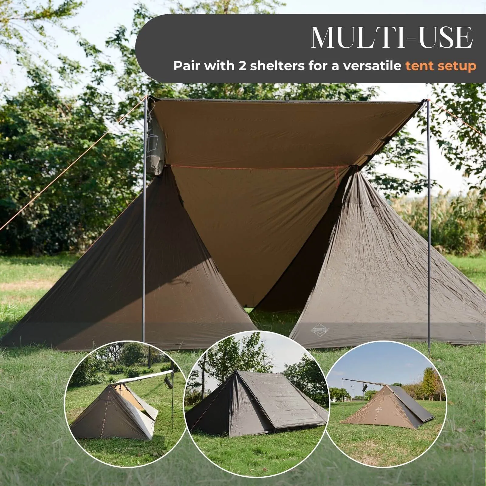 Portable Privacy Shower Tent for Camping & Hiking