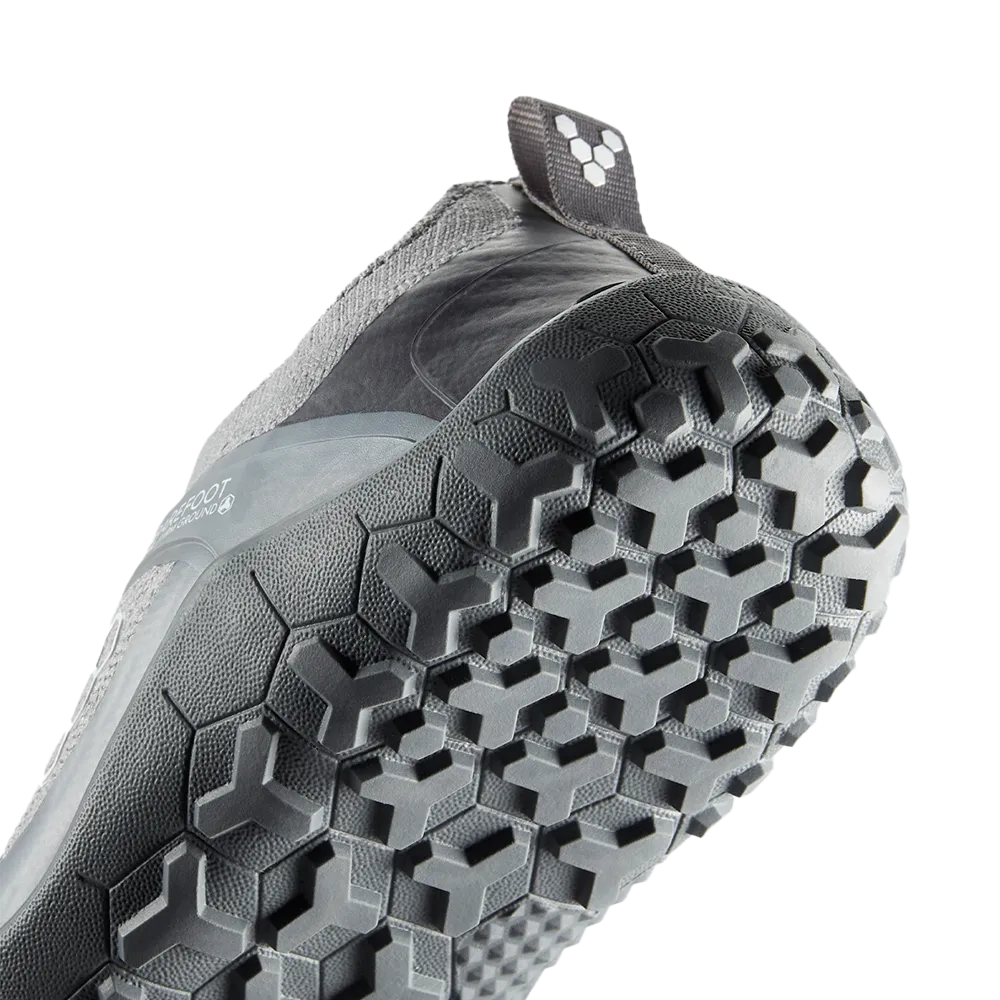 [PRE-ORDER] Vivobarefoot Primus Trail Knit FG Mens Ultimate Grey (ETA. MID DEC)