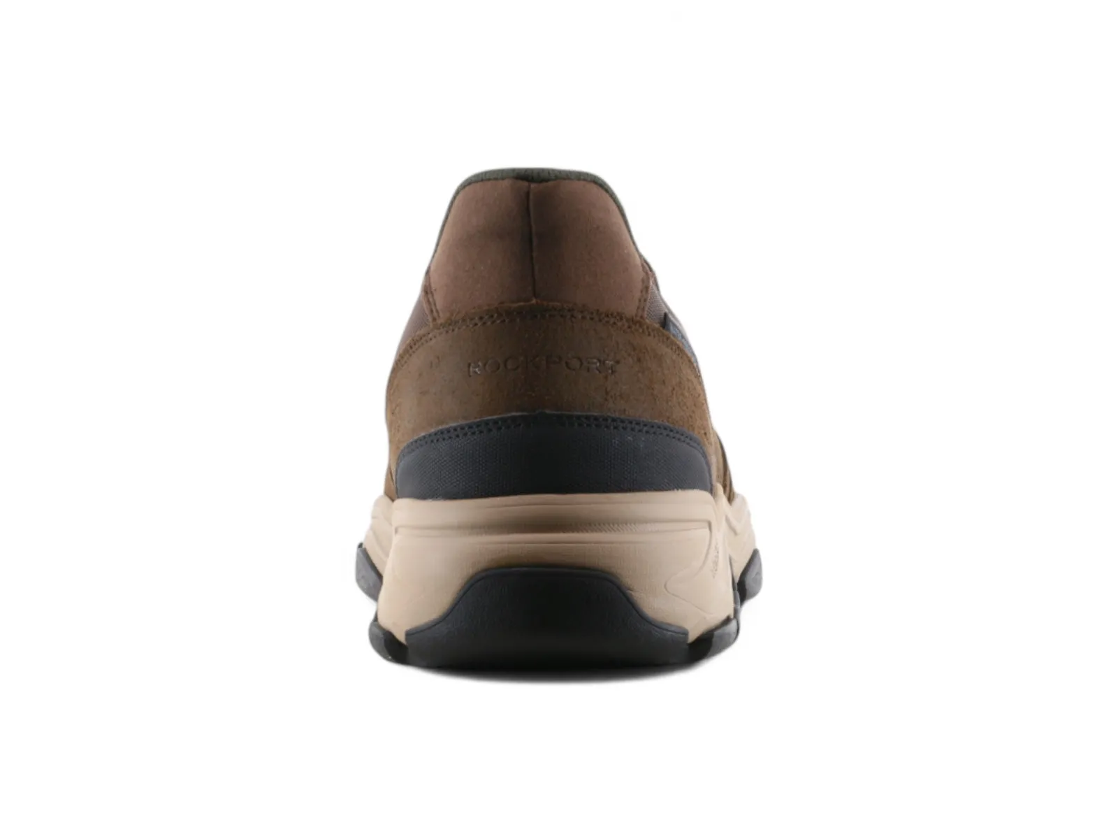 Rockport Reece Step Activated Slip On Shoes Brown