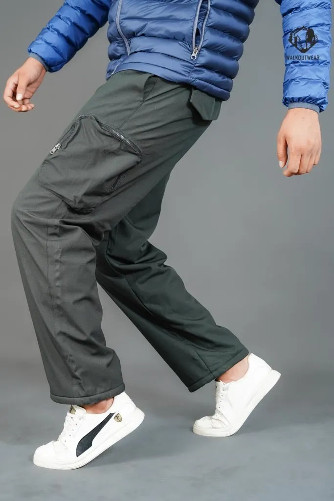 Style-U2 Edition Warm Winter Trekking Pant (Green)