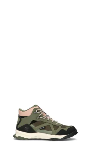 TIMBERLAND Scarpa trekking donna verde/cipria in pelle