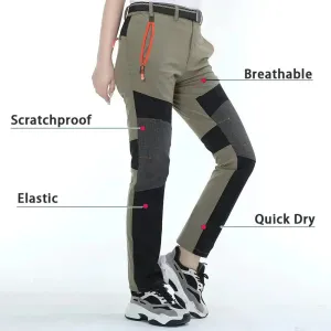 Women Hiking Pants - Summer Quick Dry Outdoor Trousers