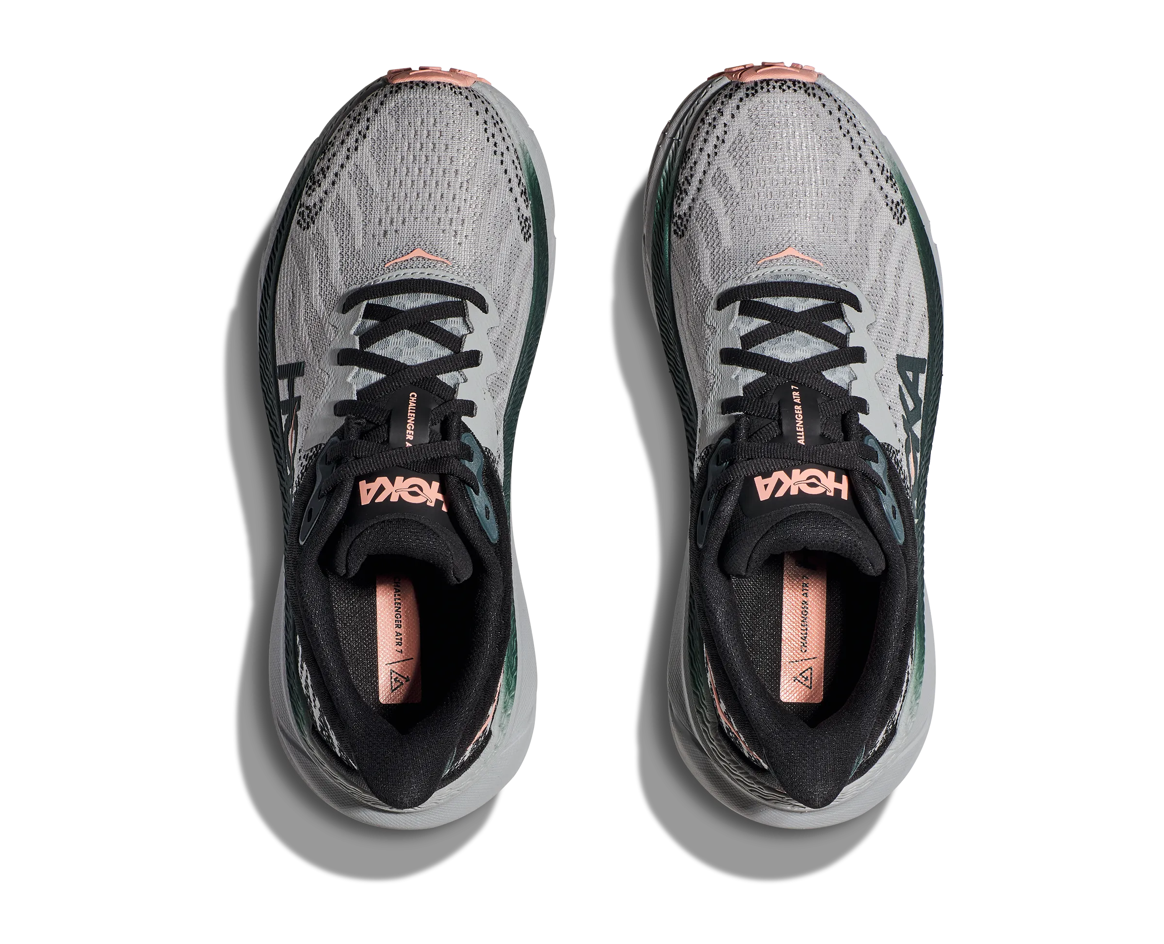 Women's Hoka Challenger 7 Color: Harbor Mist/Spruce