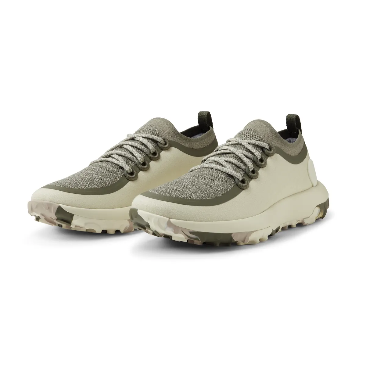 Women's Trail Runners SWT - Stony Cream/Rugged Green (Stony Cream Sole)